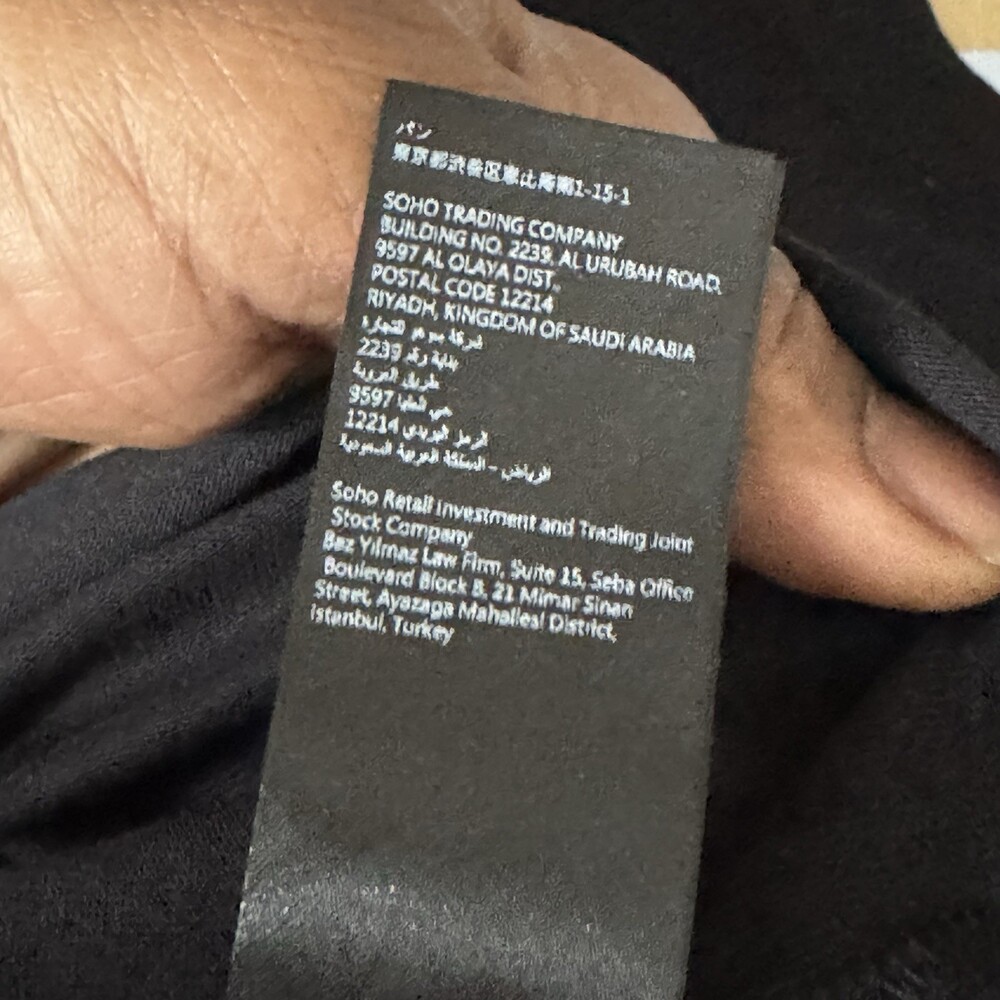 Amiri Station Patch Graphic Black T-Shirt Men Size Xs Authentic Receipt included - Picture 8 of 14